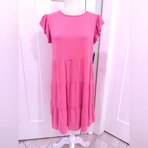 Planet Gold Babydoll Dress, NWT